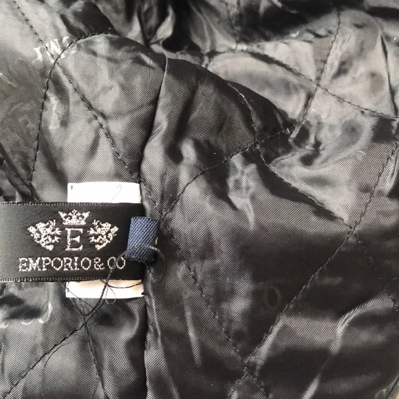 EMPORIO & Co Black jacket Medium - Picture 5 of 7